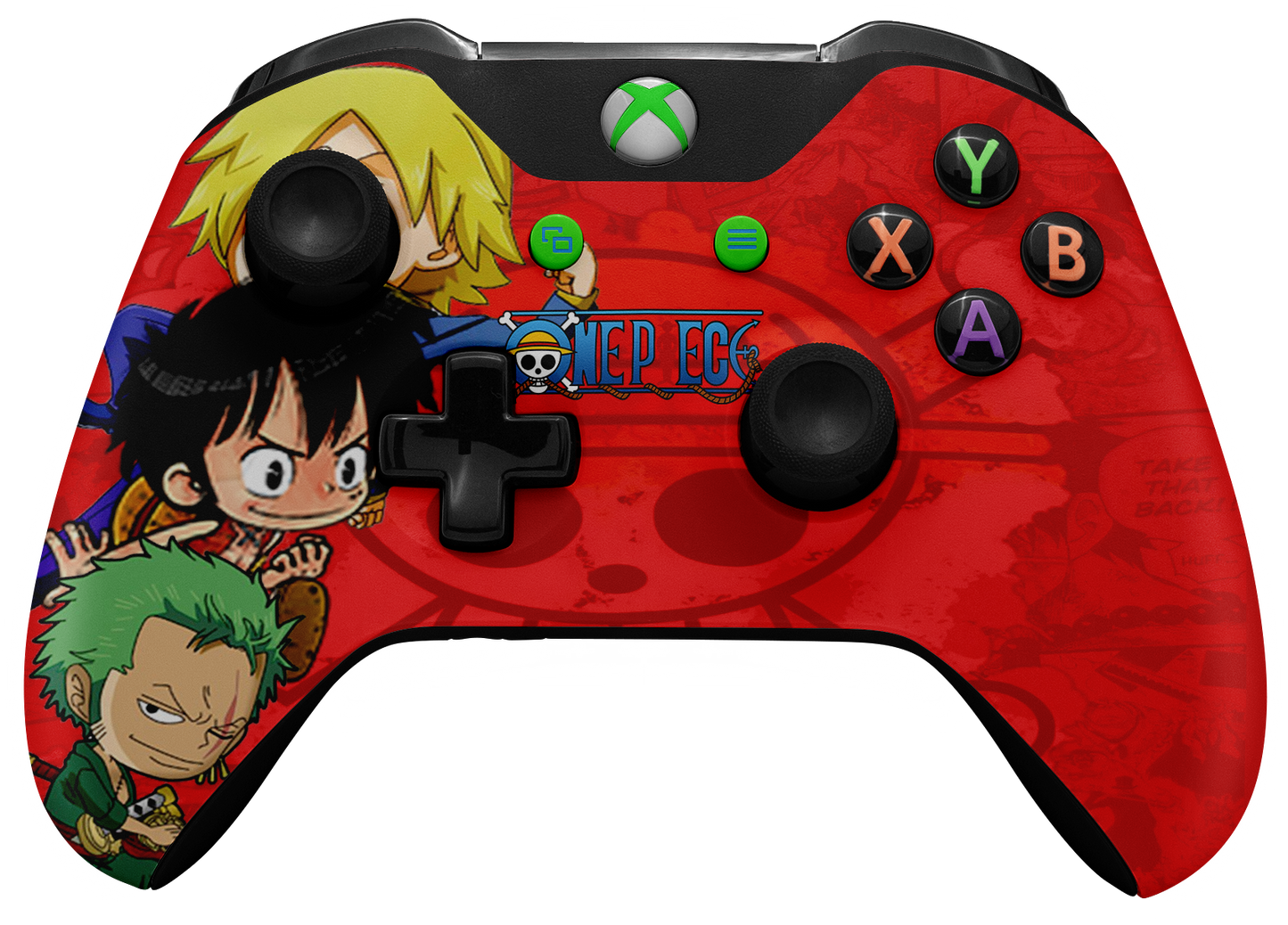 one-piece-chibbi-style-2x-controller-wraps