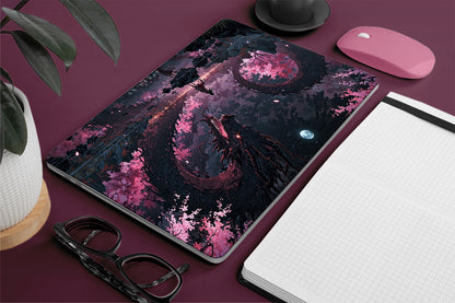 laptop skin - aesthetic girly design on laptop