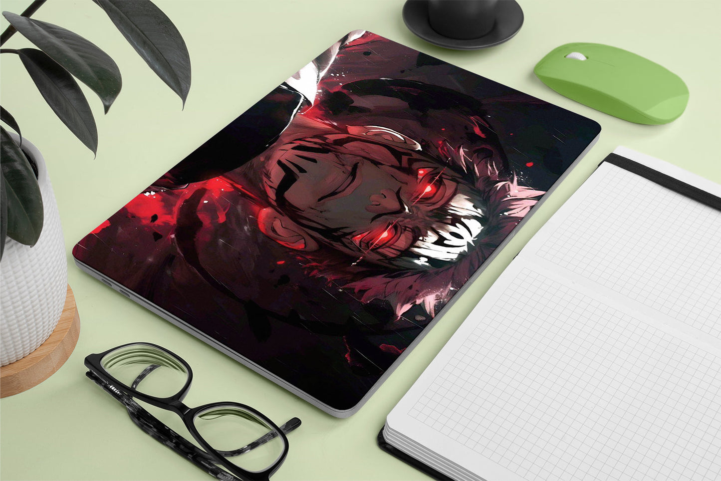 Macbook Skin With Jujutsu Kaisen Sukuna 