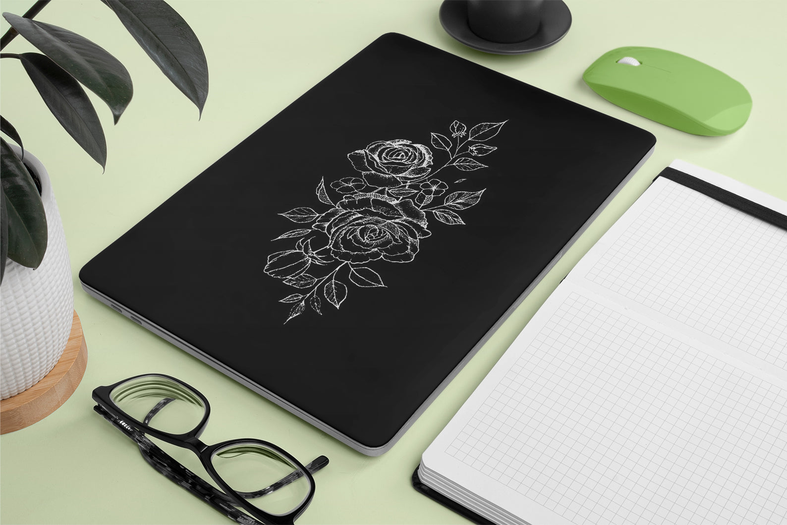 Aesthetic Flower Macbook Skin