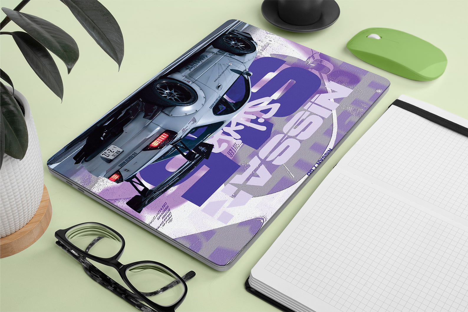 macbook skin - nissan s15 design on macbook
