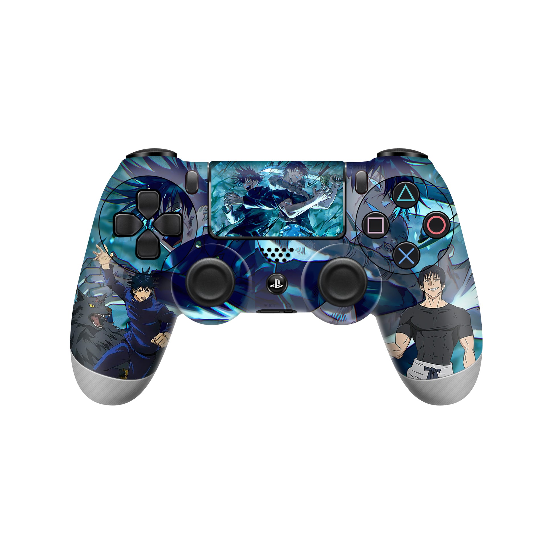 PS4 Megumi and Toji Controller skin 2x