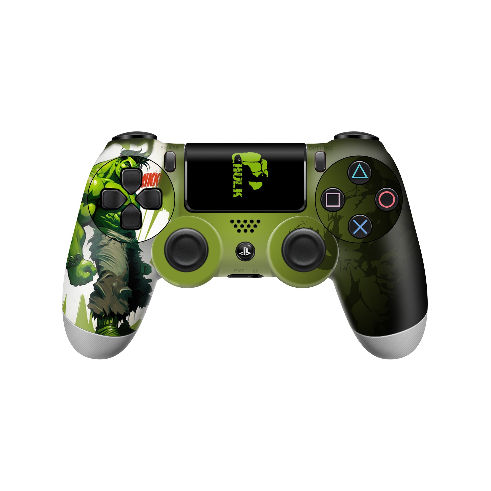 Ps4 Hulk Controller skin 2x ( marvel)