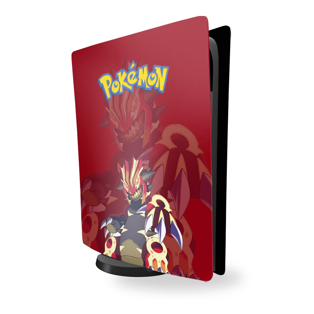 Ps5 Pokemon groudon Console skin