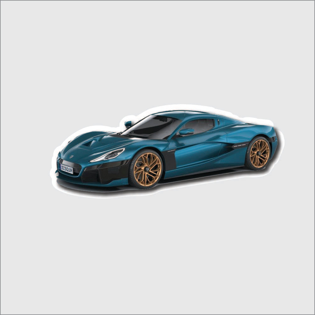 Rimac Nevera Car Sticker