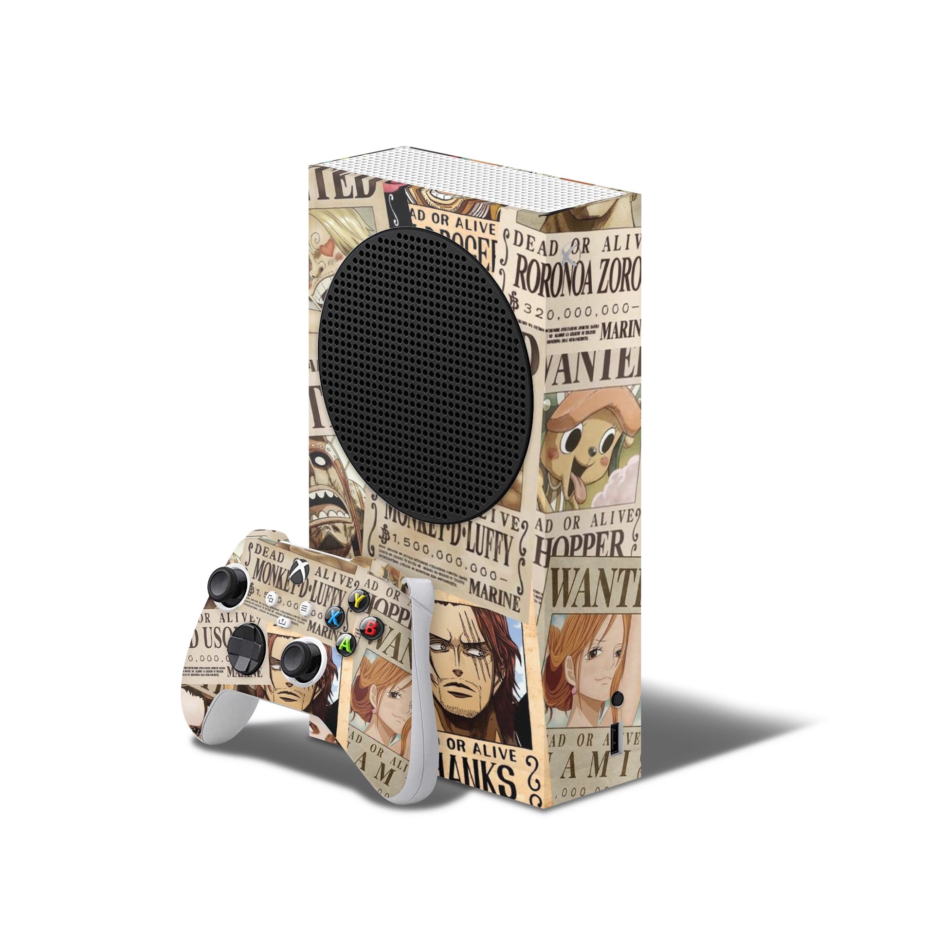 xbox series s skin - one piece shanks poster 