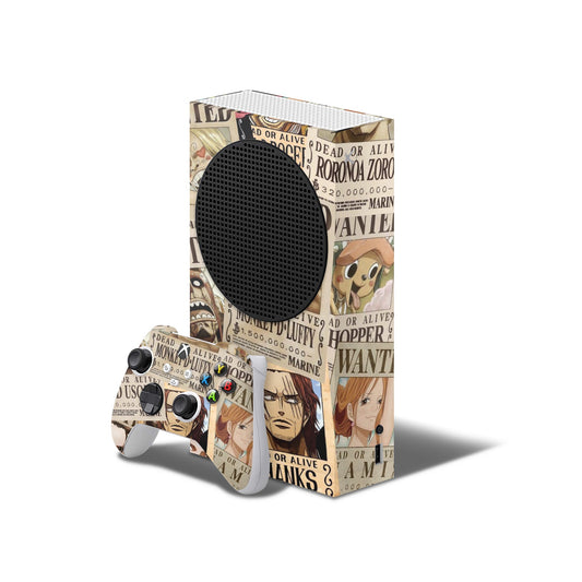 xbox series s skin - one piece shanks poster 