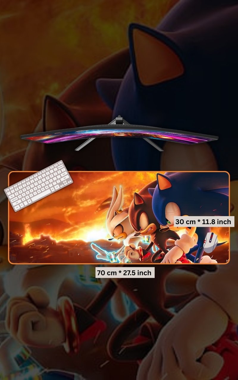 Mousepads - Sonic The HedgeHog Gaming Mousepad