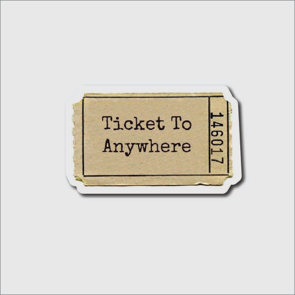 ticket sticker