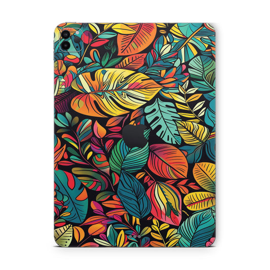 ipad pro aesthetic leaves skin