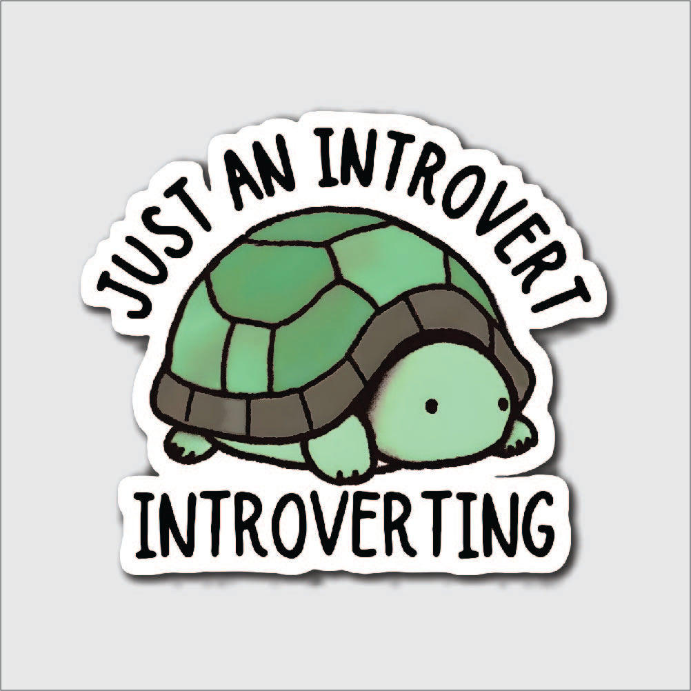 Introvert Sticker