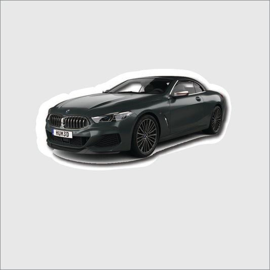 BMW 8 Series Car Sticker