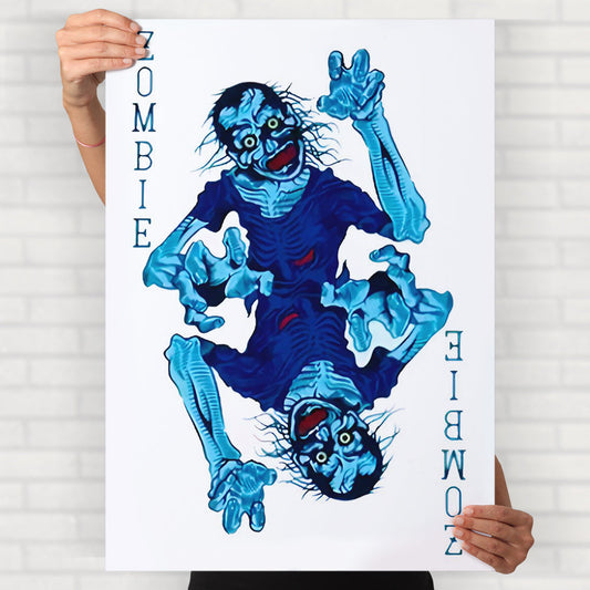 Aib Zombie Card Poster