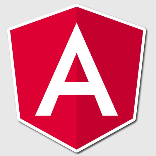 Angular Language Sticker