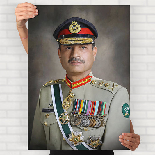 General Asim Munir Poster
