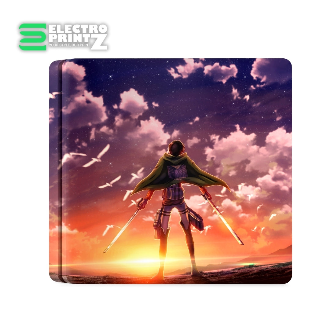 Attack on Titan PS4 console Skin - console skins