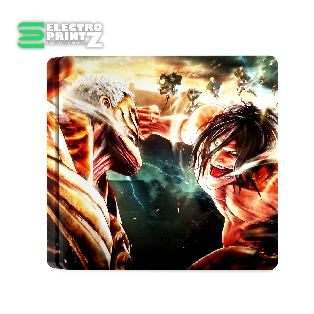 Attack on Titan PS4 console Skin - console skins