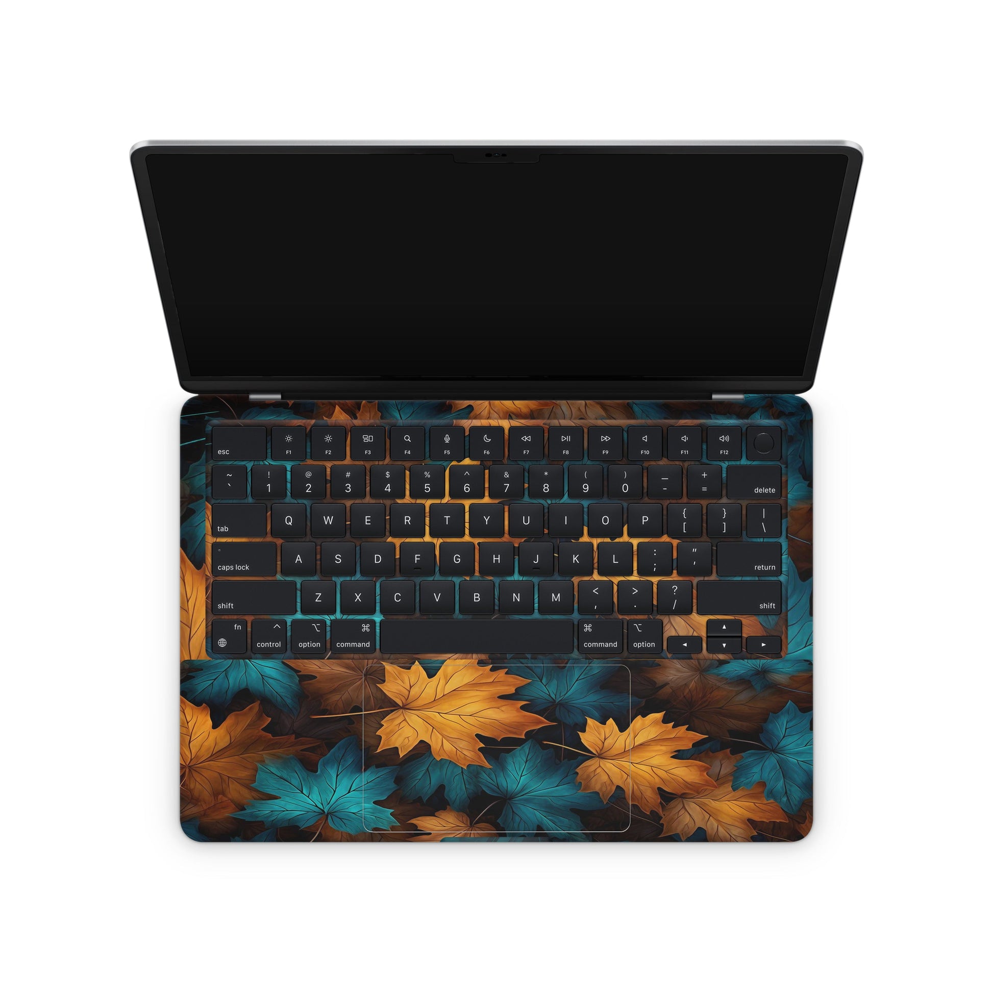 Macbook Skin - Autumn Leaves inside