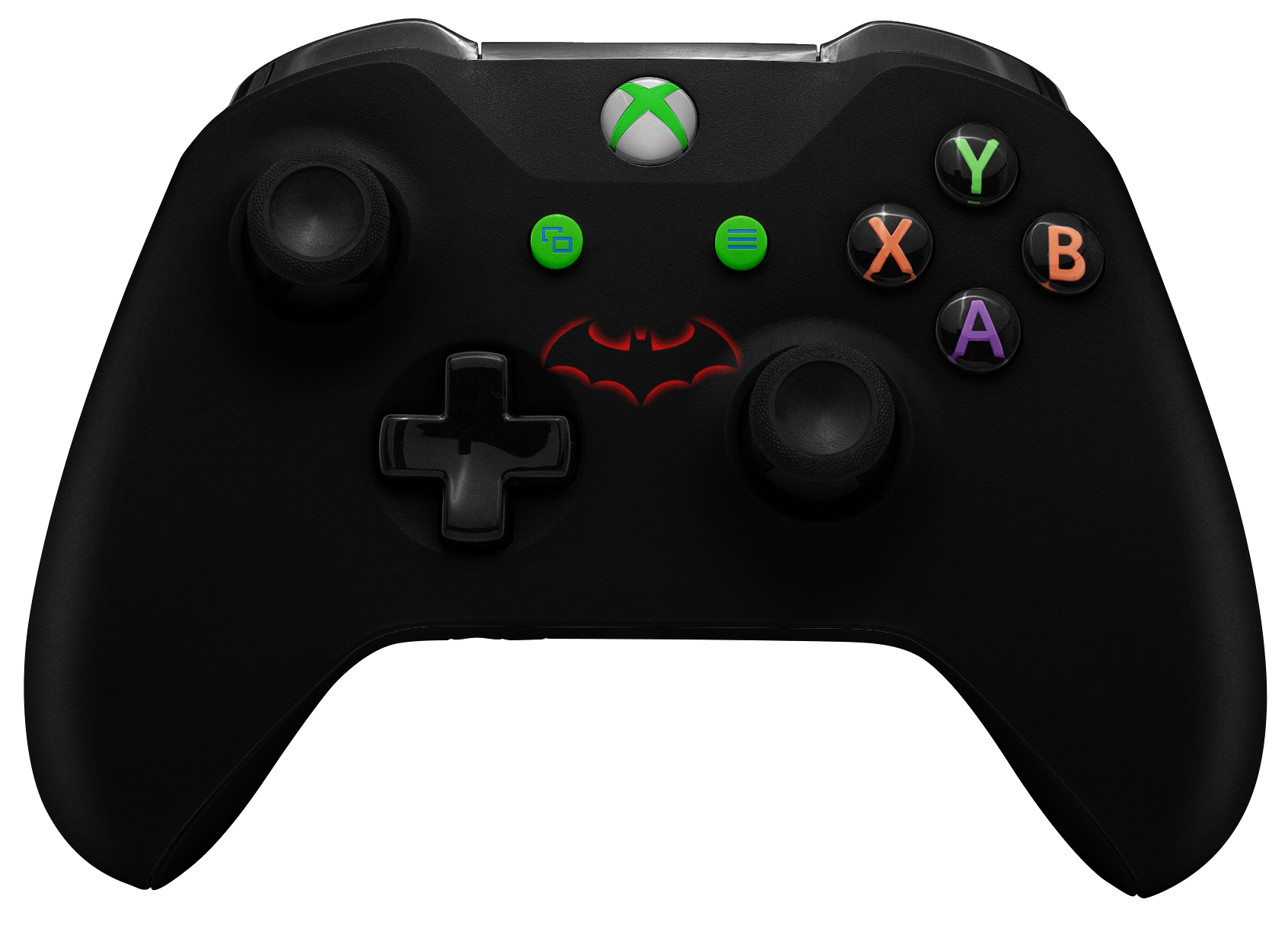 Xbox-one-batman-2x-controller-skins/decals