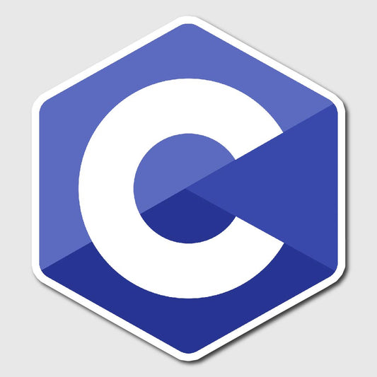 C Language Sticker