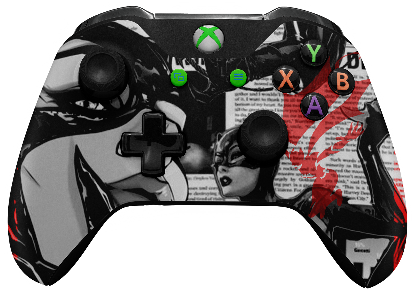 Xbox-one-catwoman-2x-controller-skins/decals