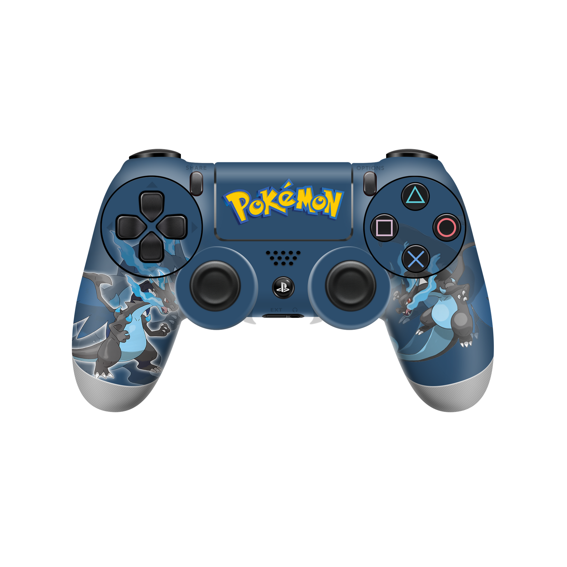 PS4-charizard-megax-2x-controller-decals