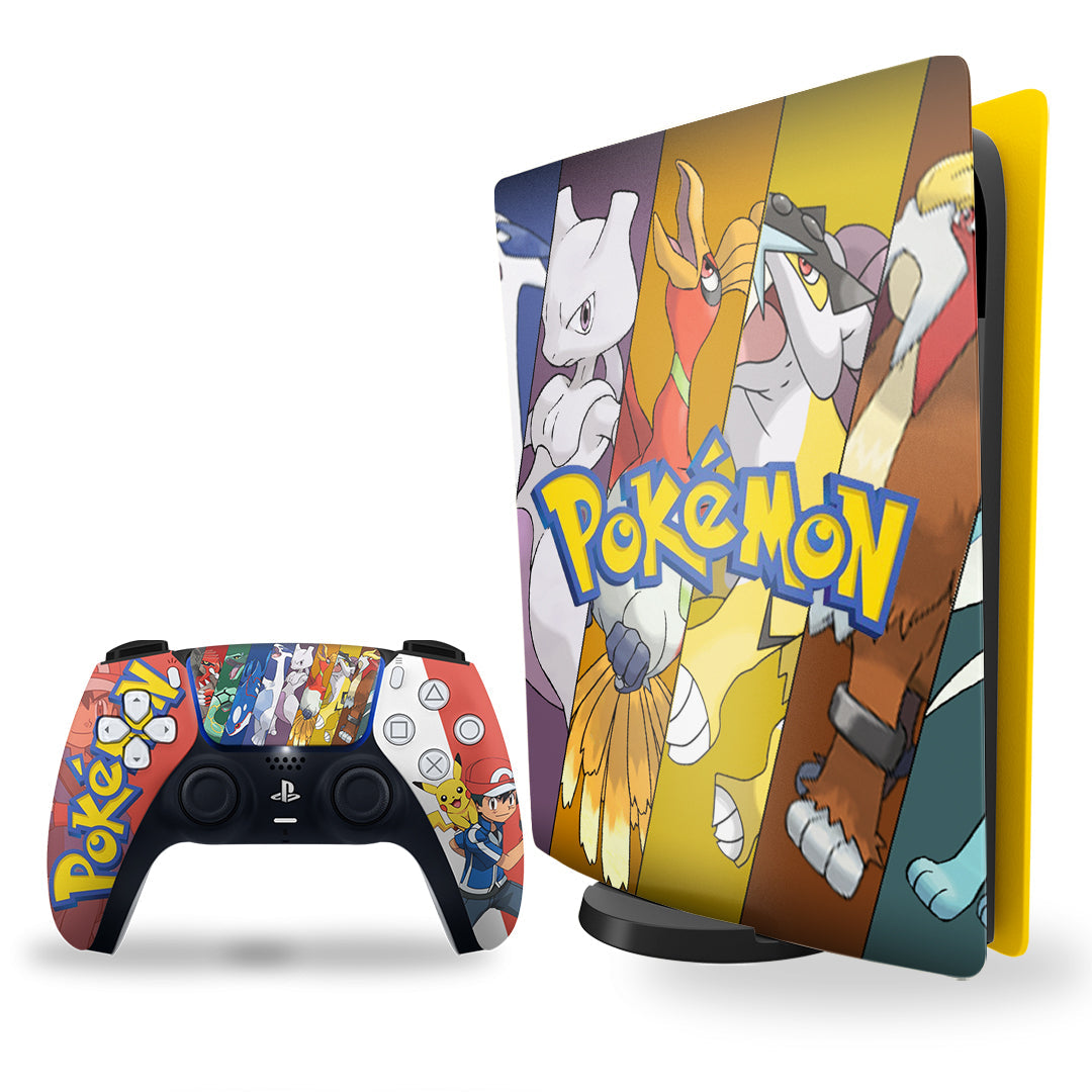 Ps5 skin - Pokemon legends design on console and controller