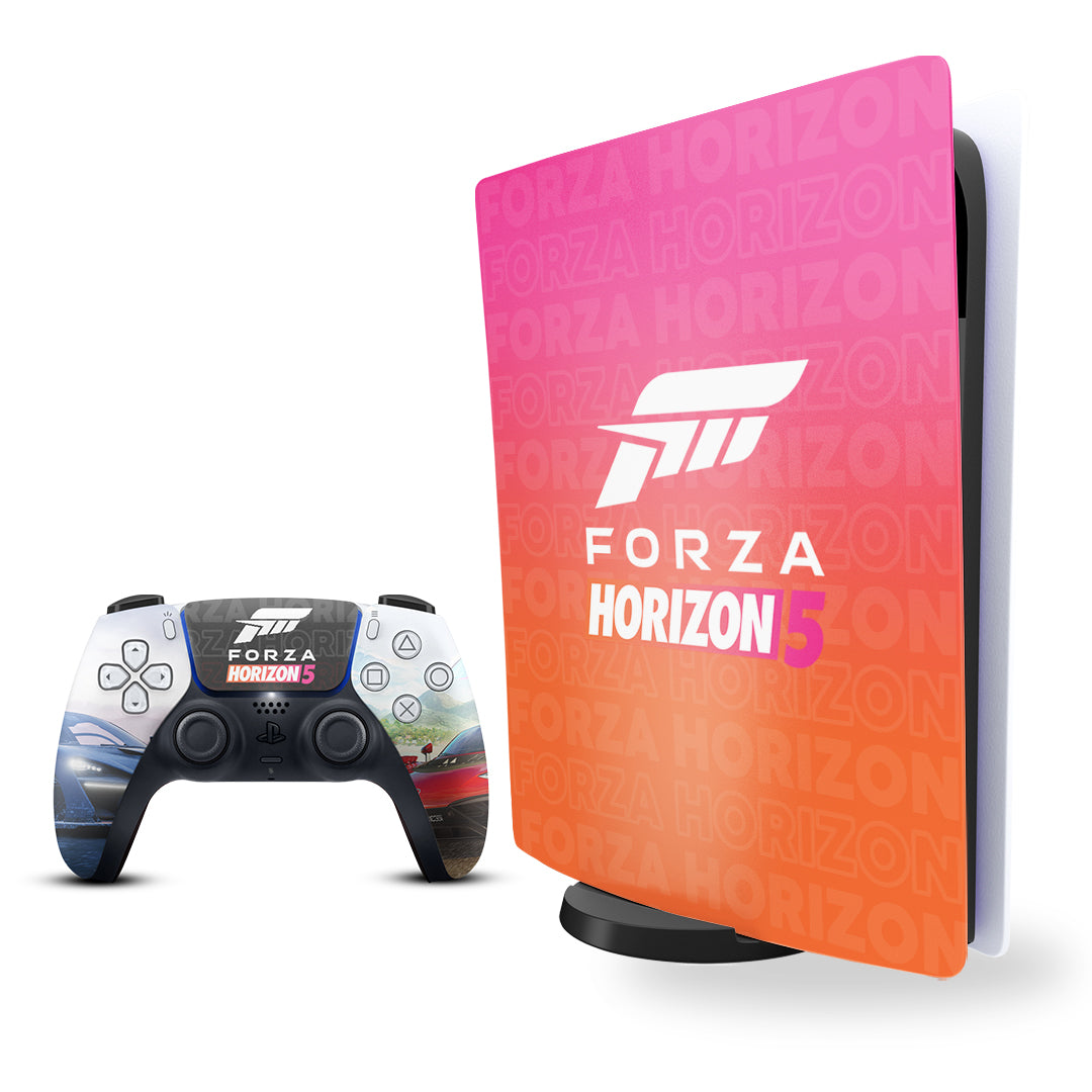 Ps5 Forza horizon Console and controller skin