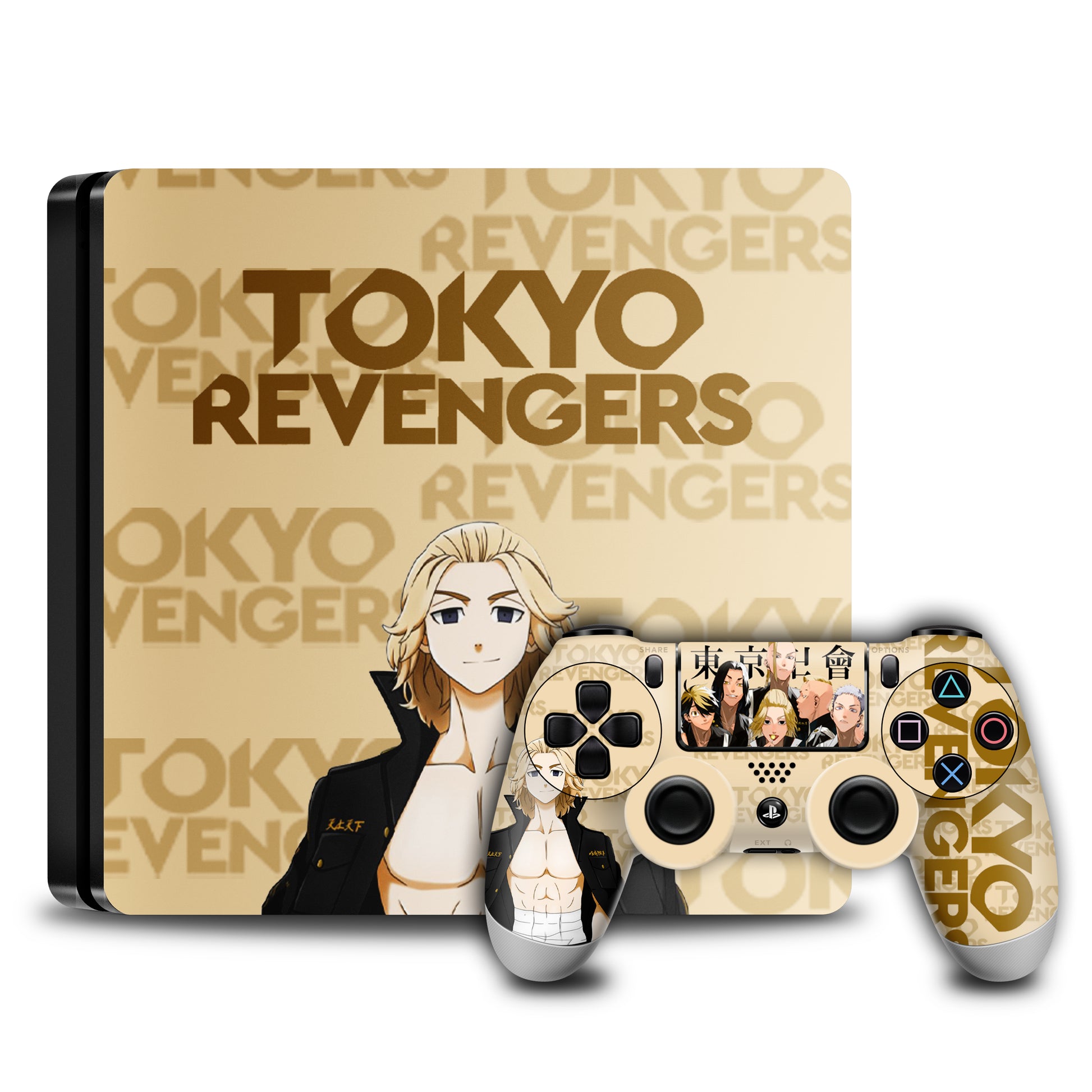 PS4 Tokyo Revengers Console and Controller skin Combo 