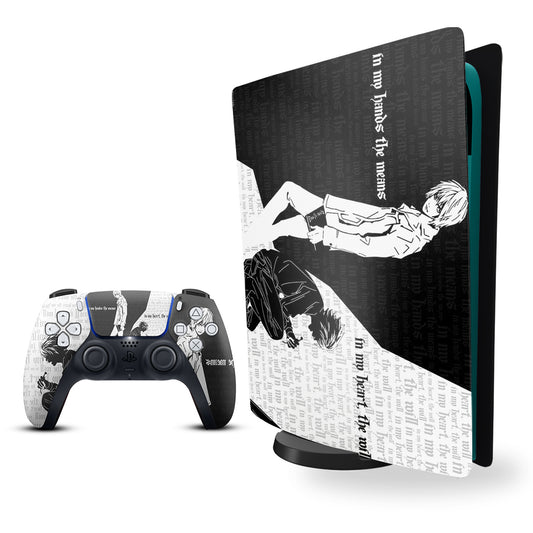 PS5 Death note Console and Controller skin Combo