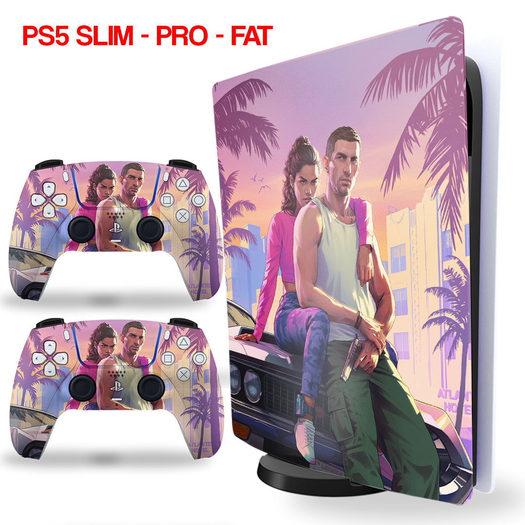 Grand Theft Auto 6 theme skin design