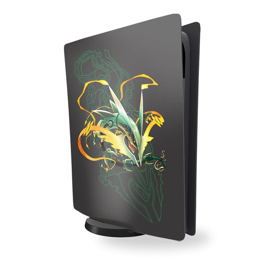 Ps5 Pokemon Rayquaza Console  skin