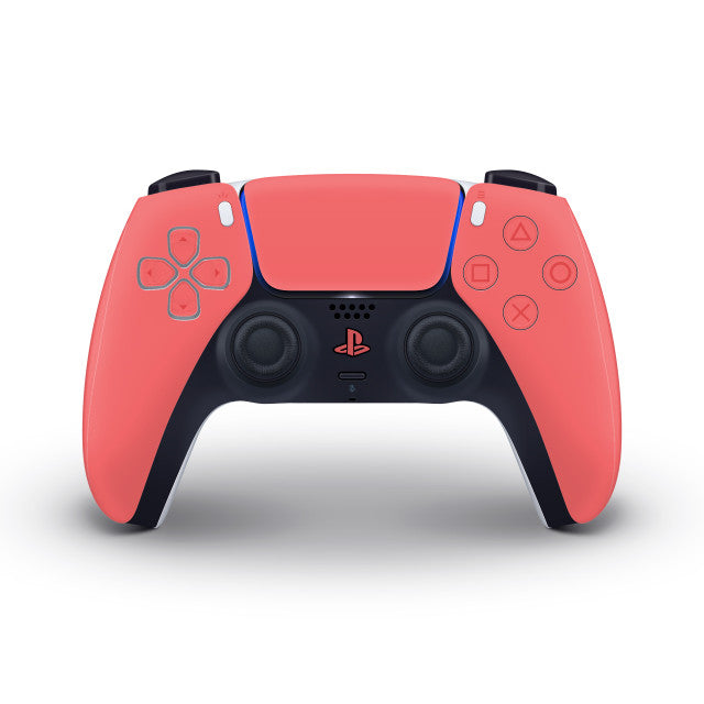 Cool Red PS5 Controller Skin 2x - controller skins