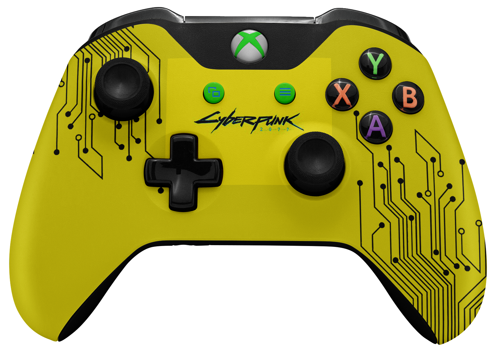 Cyber-punk-Xbox-one-2x-controller-skins/decals