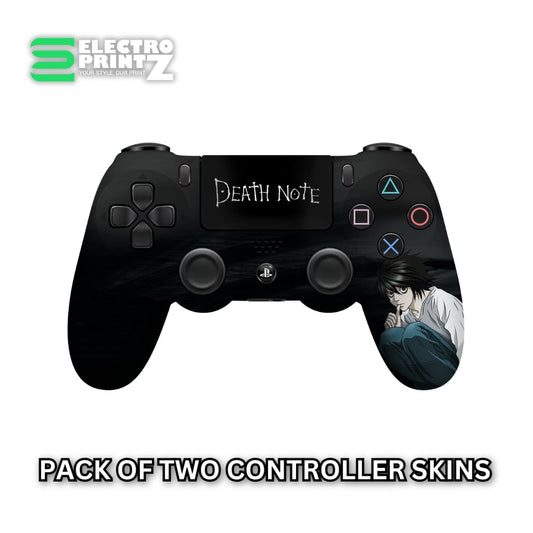 Death Note L [ Lawliet ] PS4 Controller skin 2X - controller skins