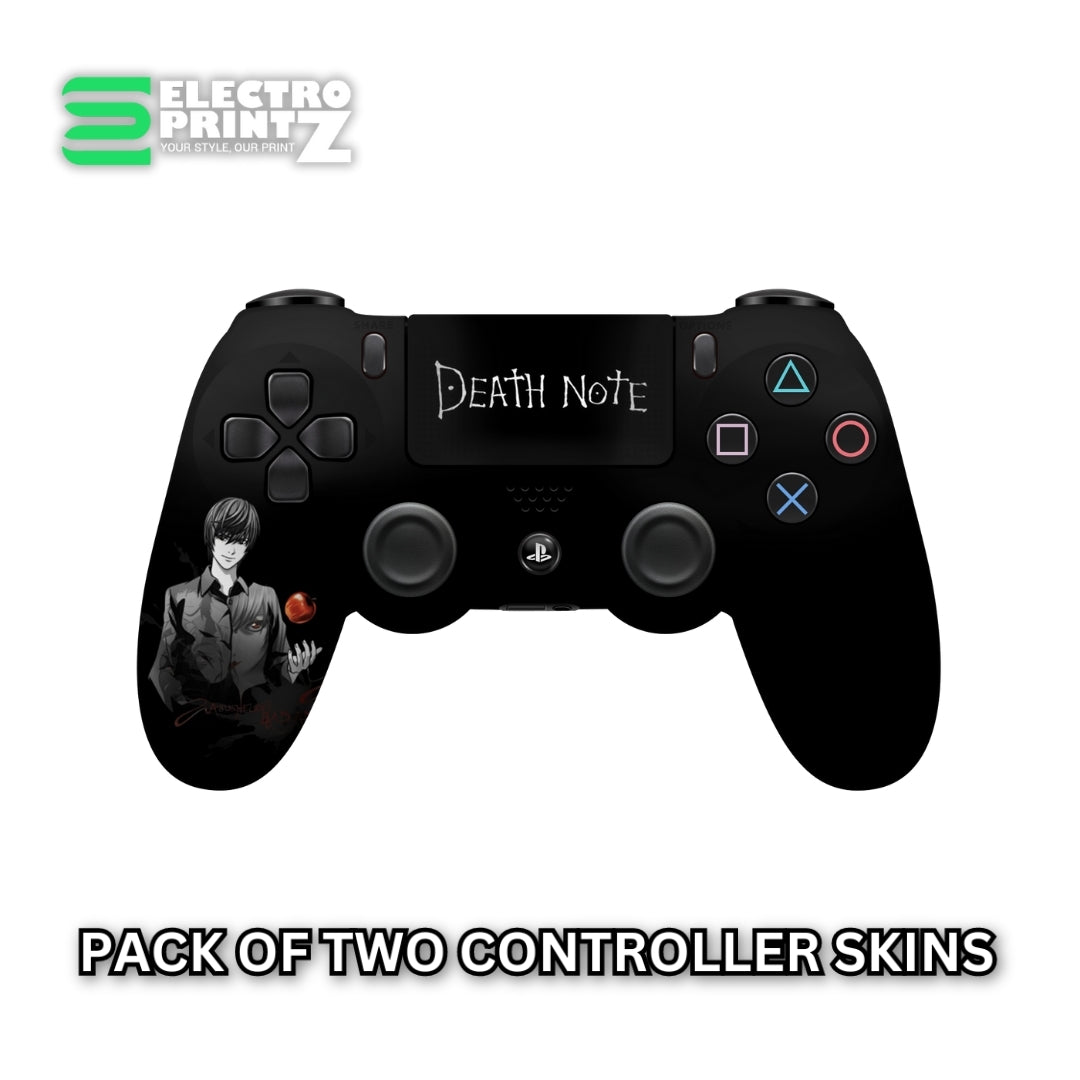 Death Note PS4 Controller skin 2X - controller skins