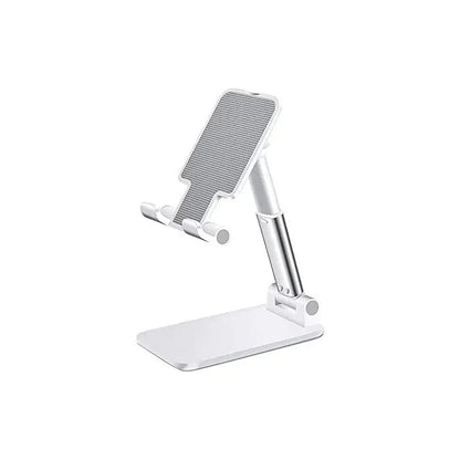 Desk Mobile Phone Holder Stand For IPhone IPad - white - Gadget