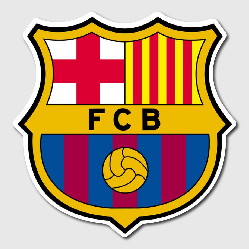 fc barcelona sticker