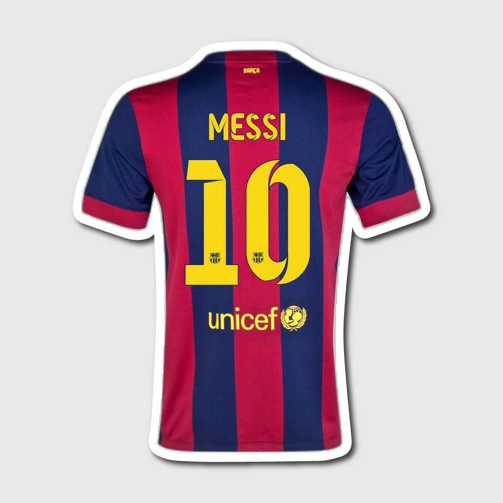 messi t shirt sticker
