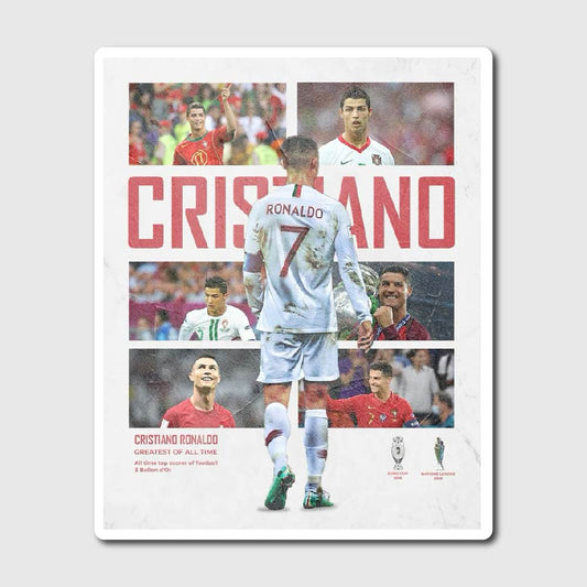 Christiano Poster Sticker