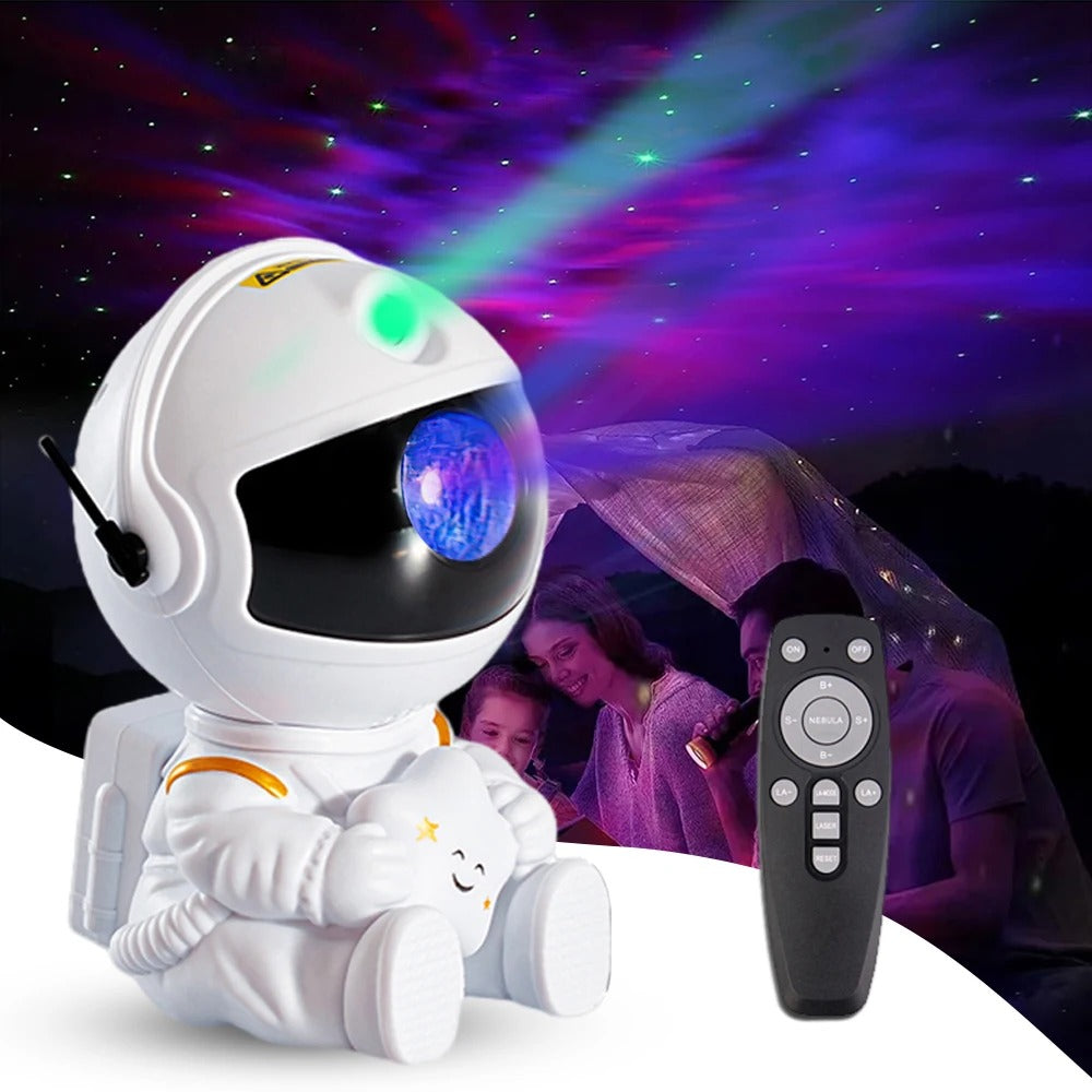 Galaxy Star Astronaut Projector LED Night Light Starry Sky Projector Lamp - Gadget