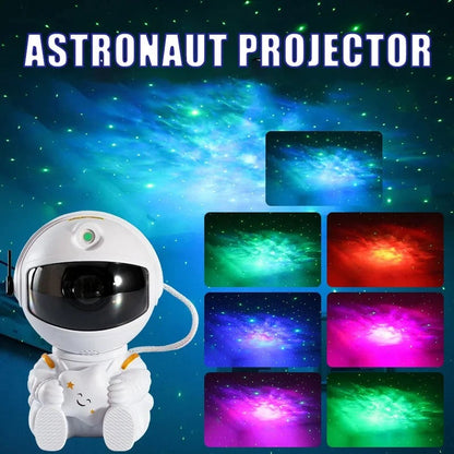 Galaxy Star Astronaut Projector LED Night Light Starry Sky Projector Lamp - Gadget