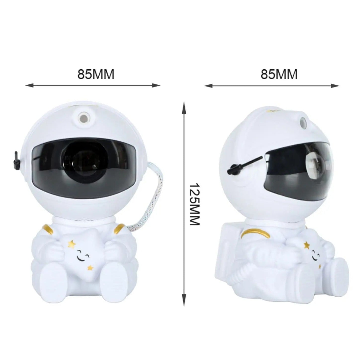 Galaxy Star Astronaut Projector LED Night Light Starry Sky Projector Lamp - Gadget