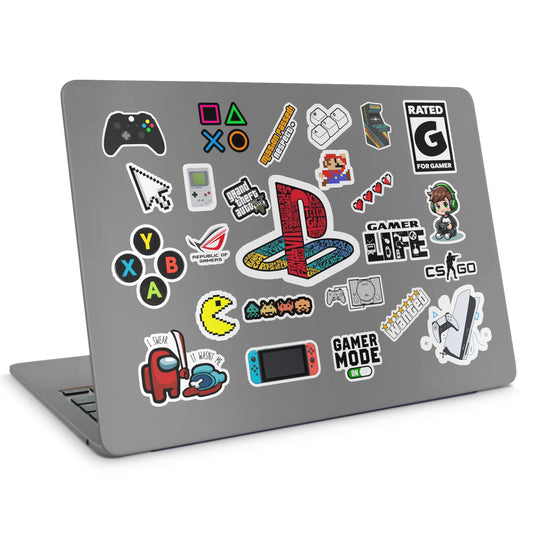 25 Gamer Sticker pack