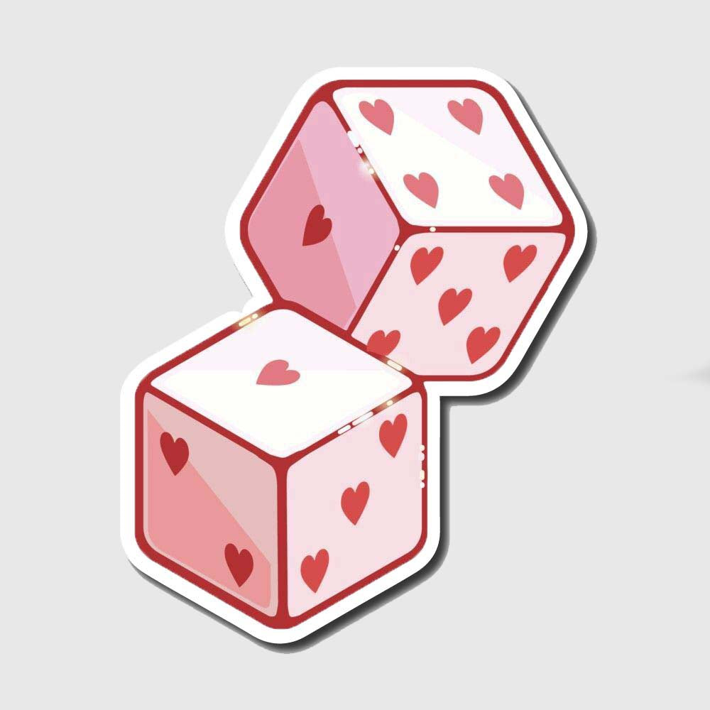 Red Dice Sticker