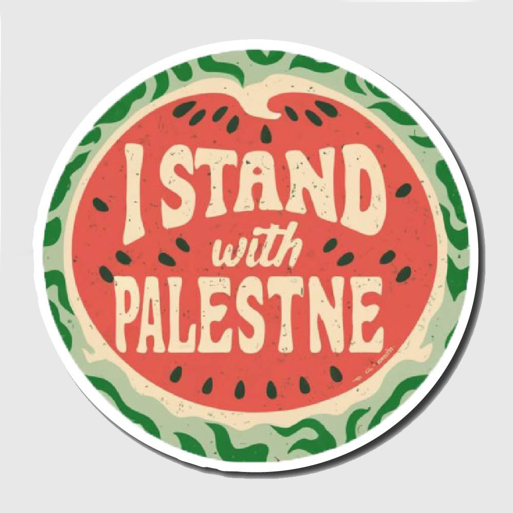 I Stand With Palestine Sticker