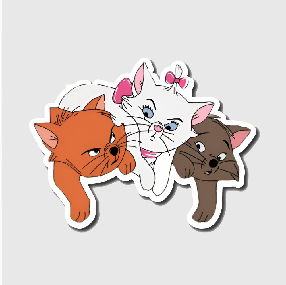 Disney Cats Sticker