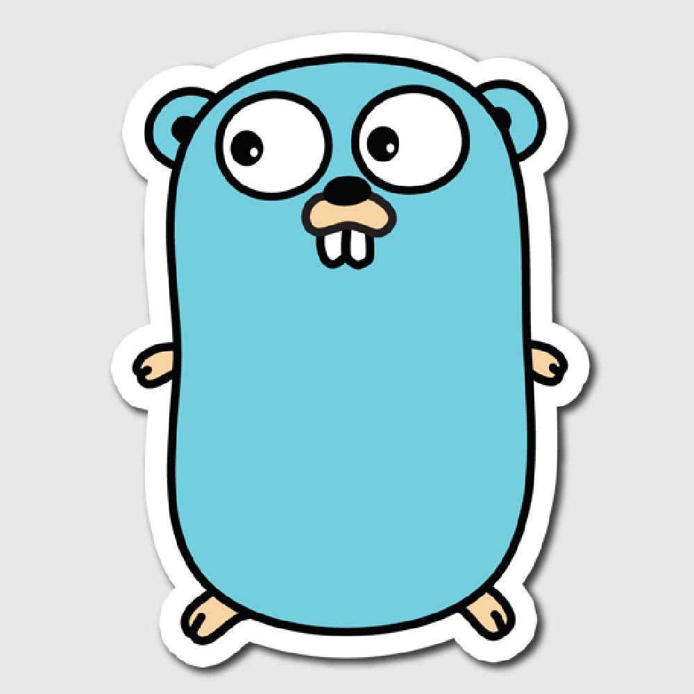 GO Language Sticker