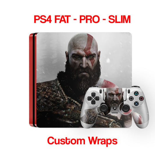 ps4 skin with god of war design