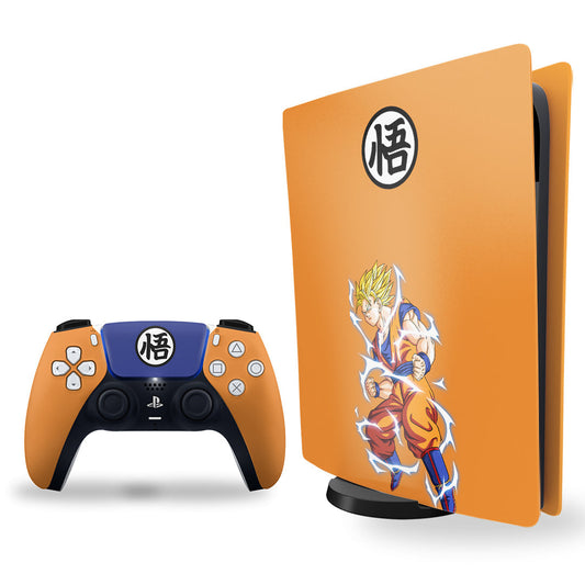 Ps5 skin - DBZ Goku Console and controller skin